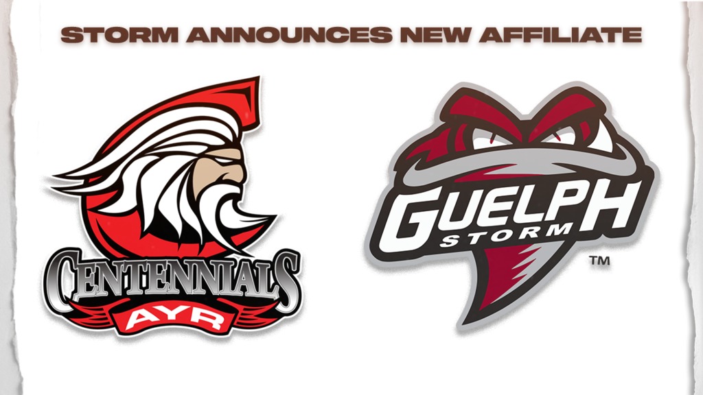 Guelph Storm and Ayr Centennials Announce Affiliation