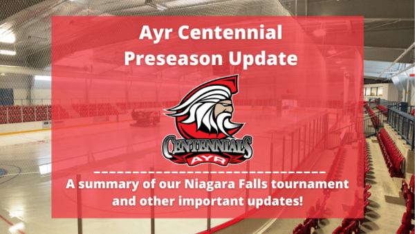 Ayr Centennials Preseason Update