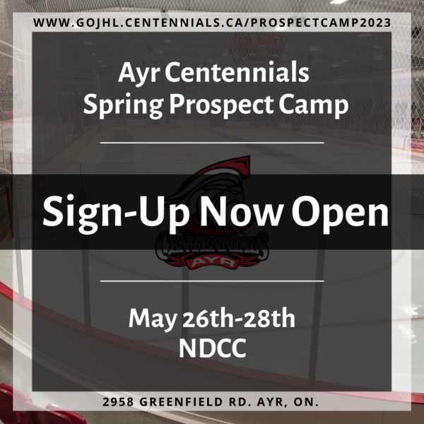 Ayr Centennials Prospect Camp